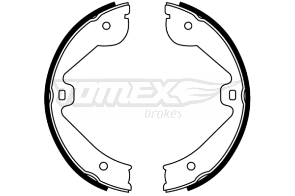 Sada brzdových čelistí TOMEX Brakes